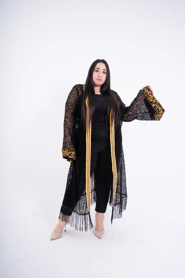 Black Oud Abaya